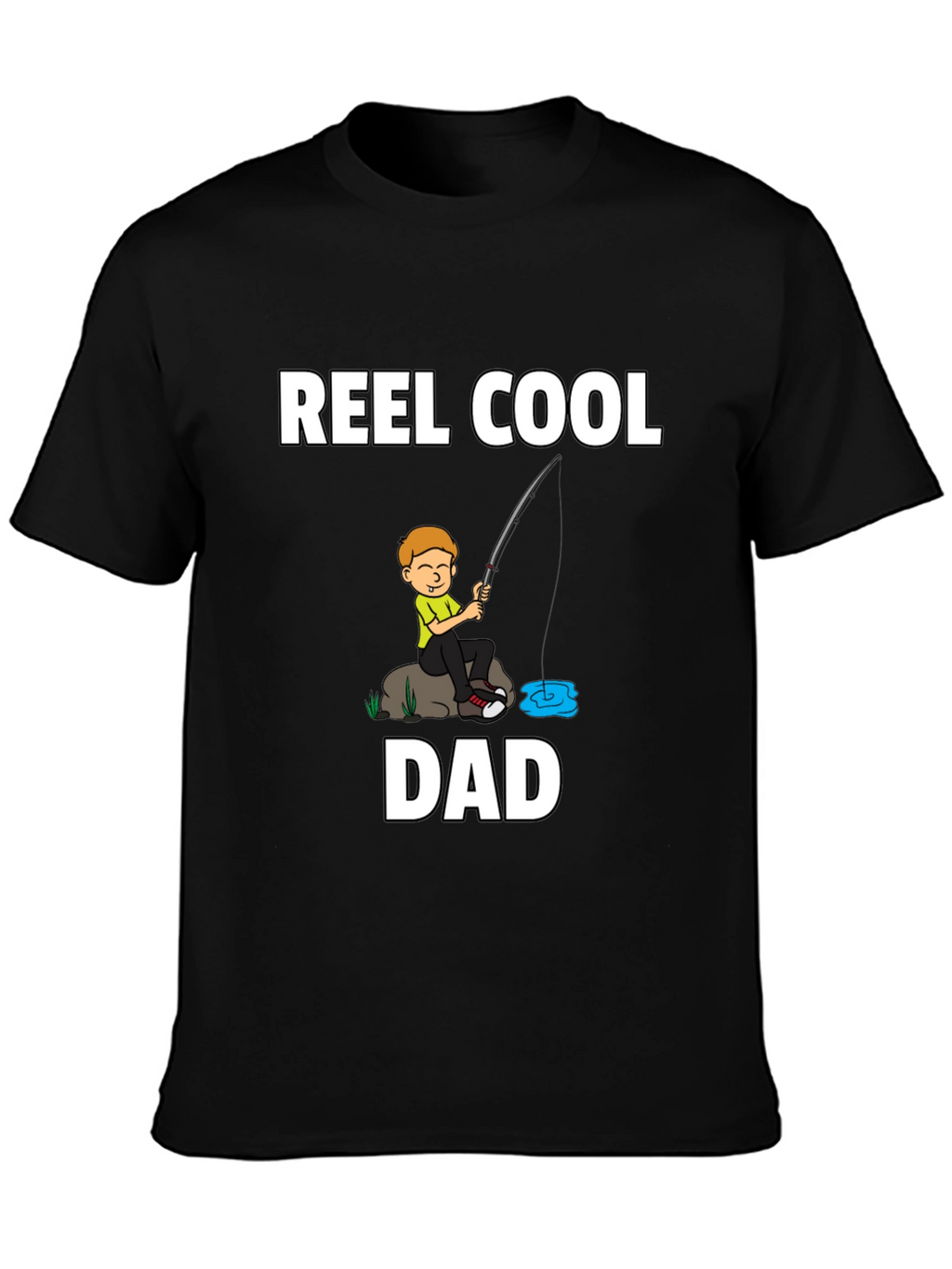 Reel Cool Dad Fishing T-Shirt