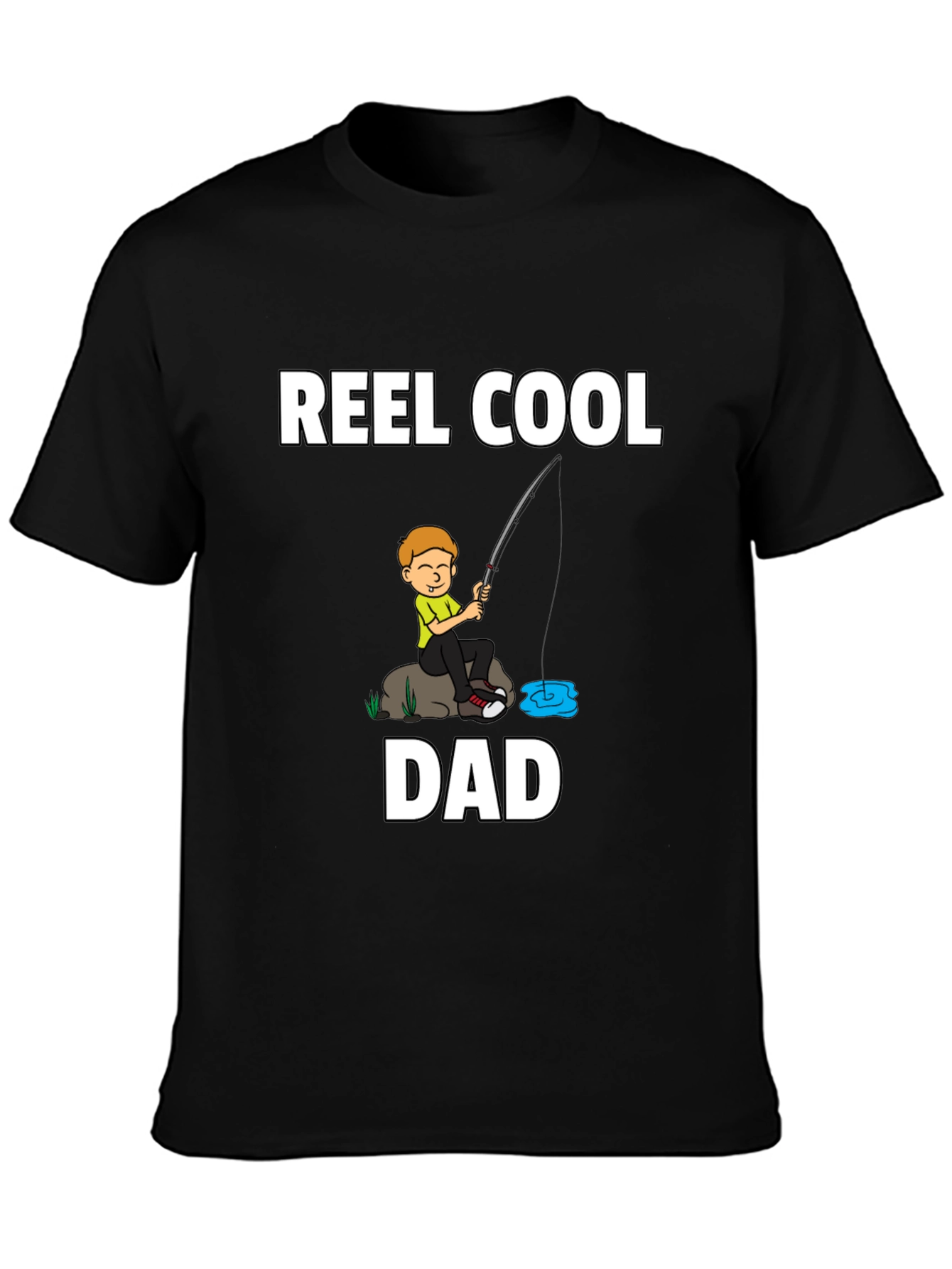 Reel Cool Dad Fishing T-Shirt