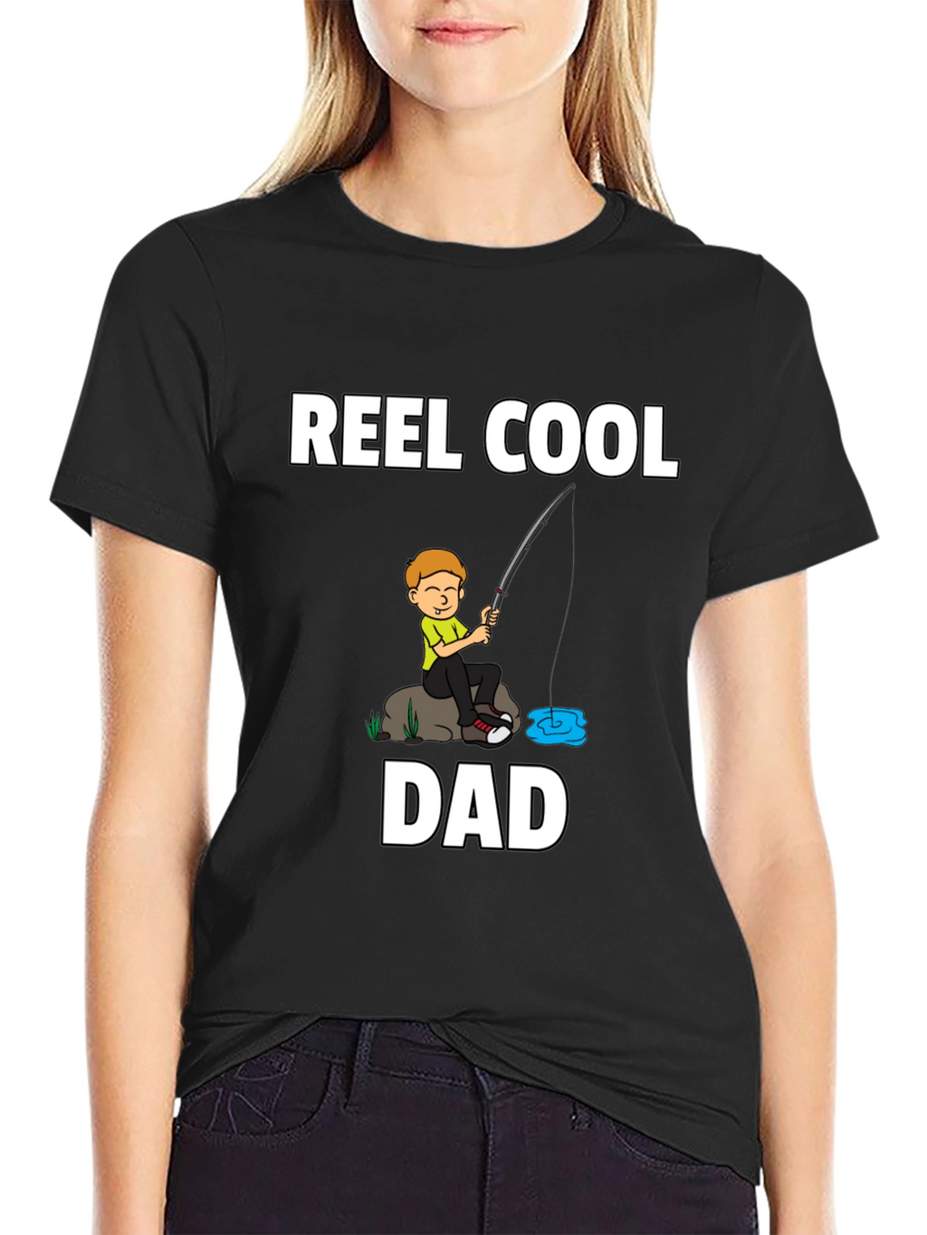 Reel Cool Dad Fishing T-Shirt