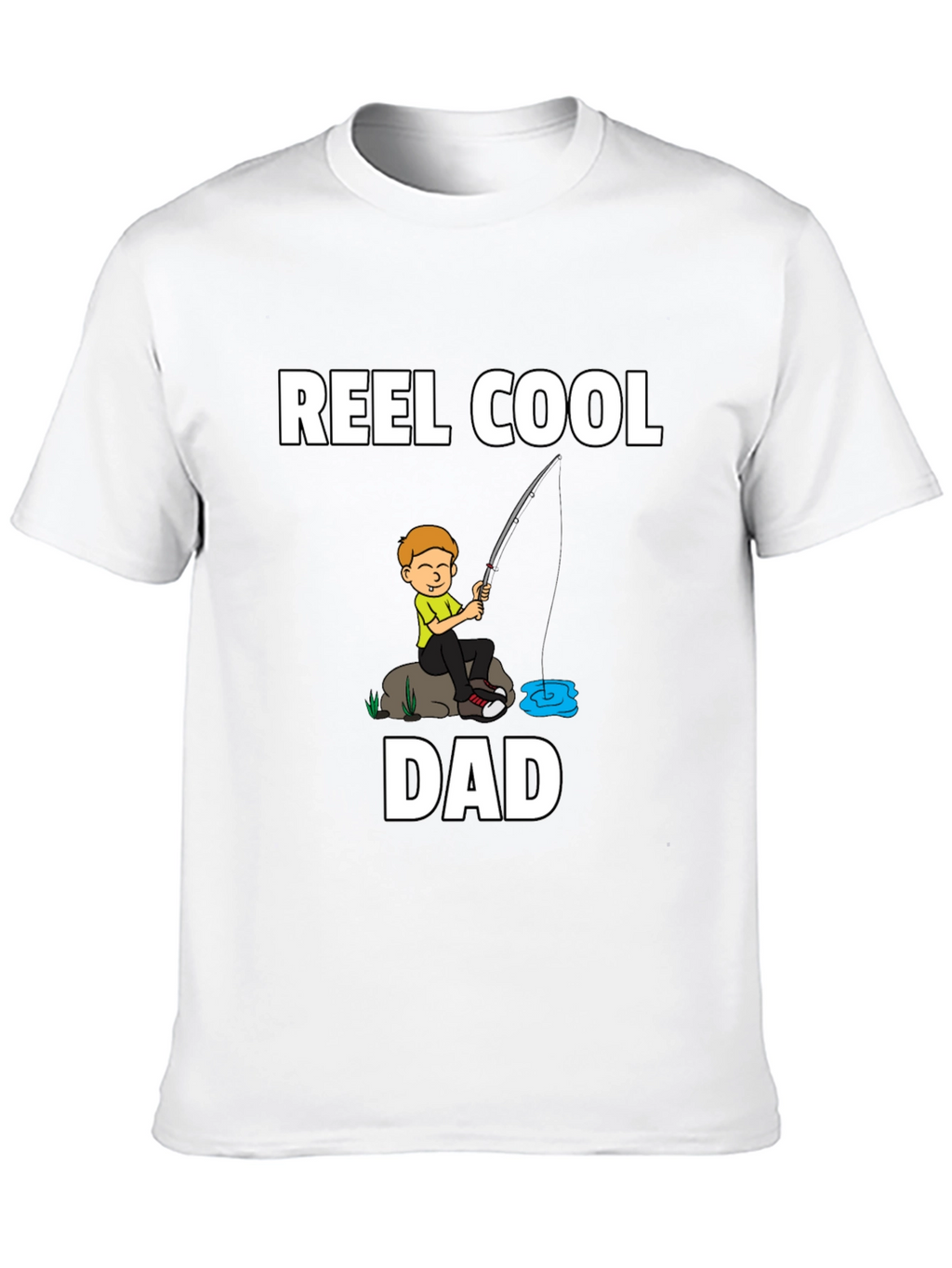 Reel Cool Dad Fishing T-Shirt