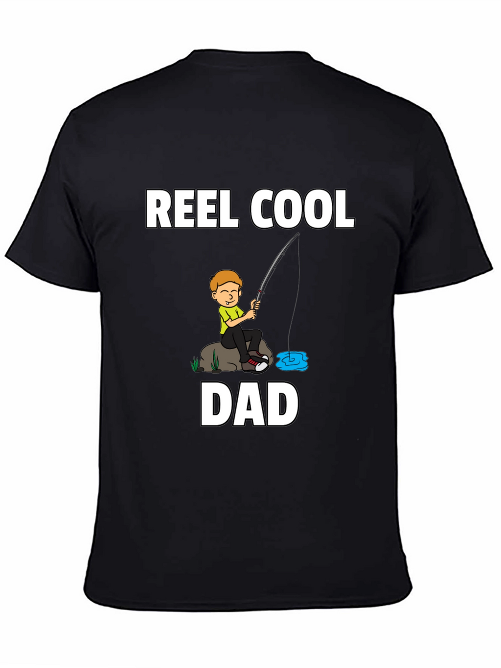 Reel Cool Dad Fishing T-Shirt