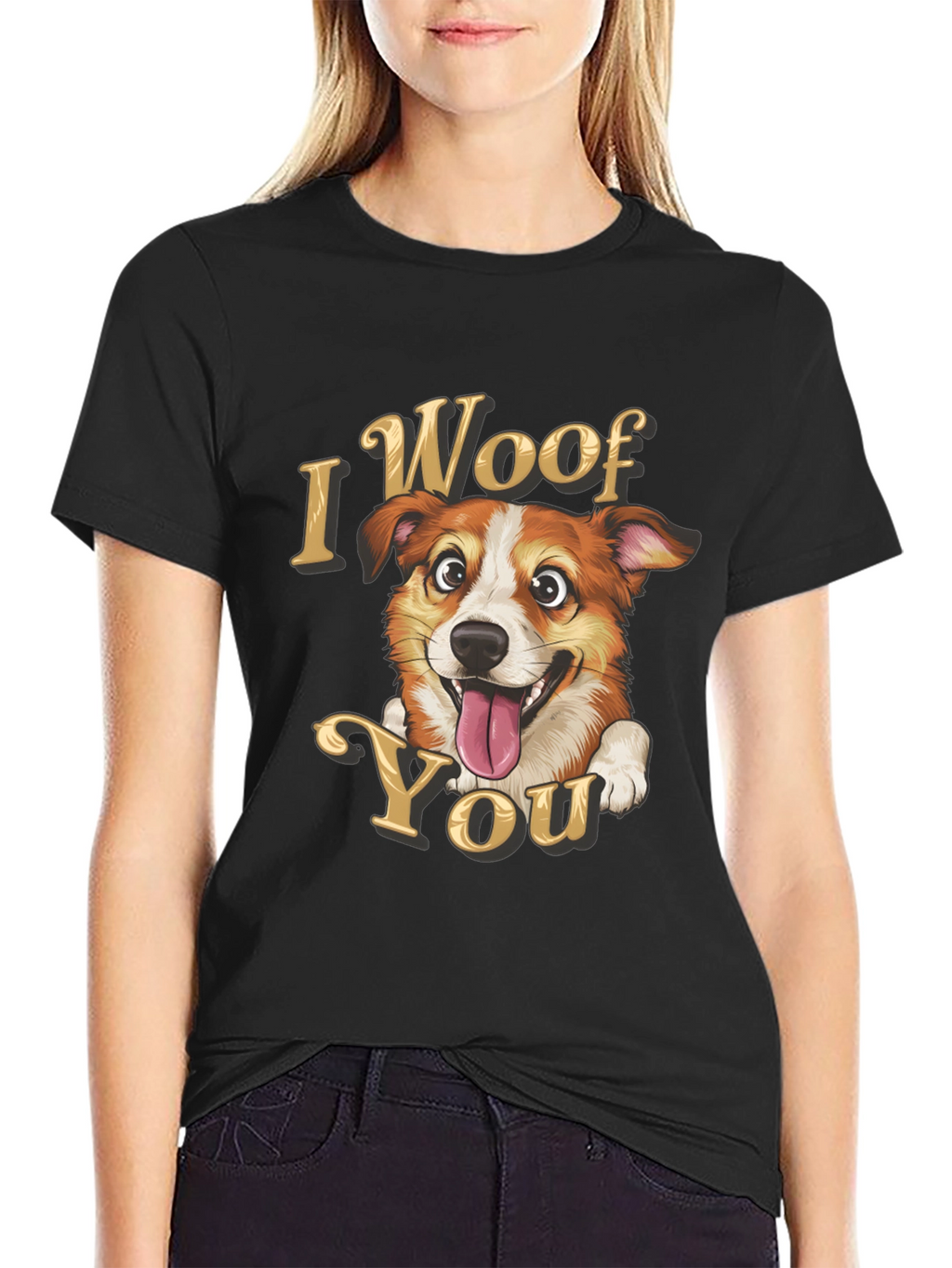 I Woof You Dog Graphic Tee