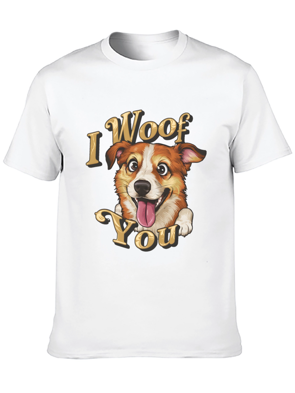 I Woof You Dog Graphic Tee