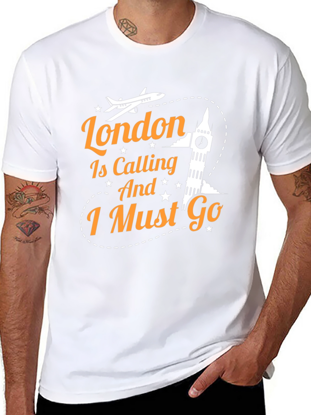 London Calling T-Shirt - Mens Travel Tee