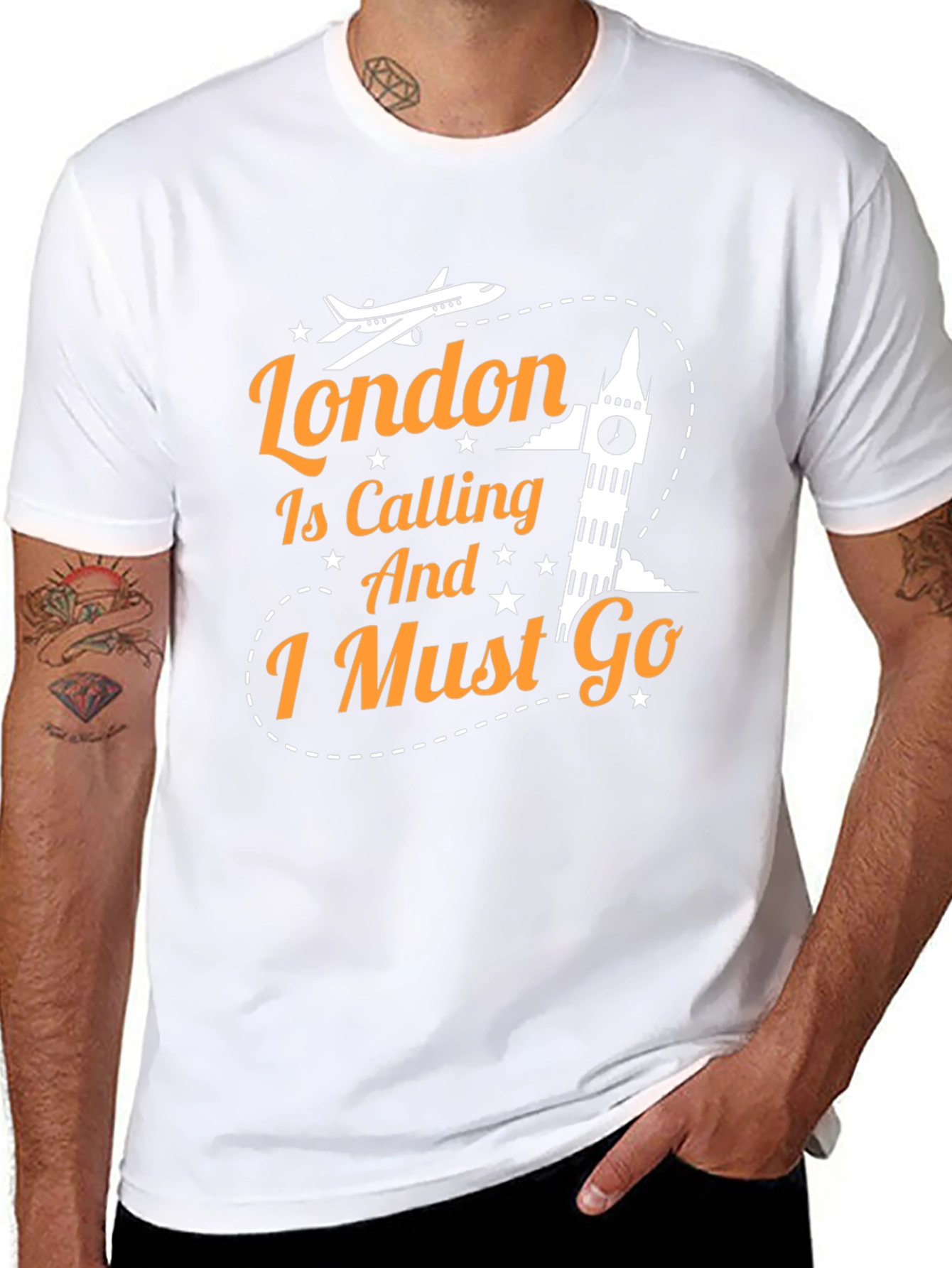 London Calling T-Shirt - Mens Travel Tee