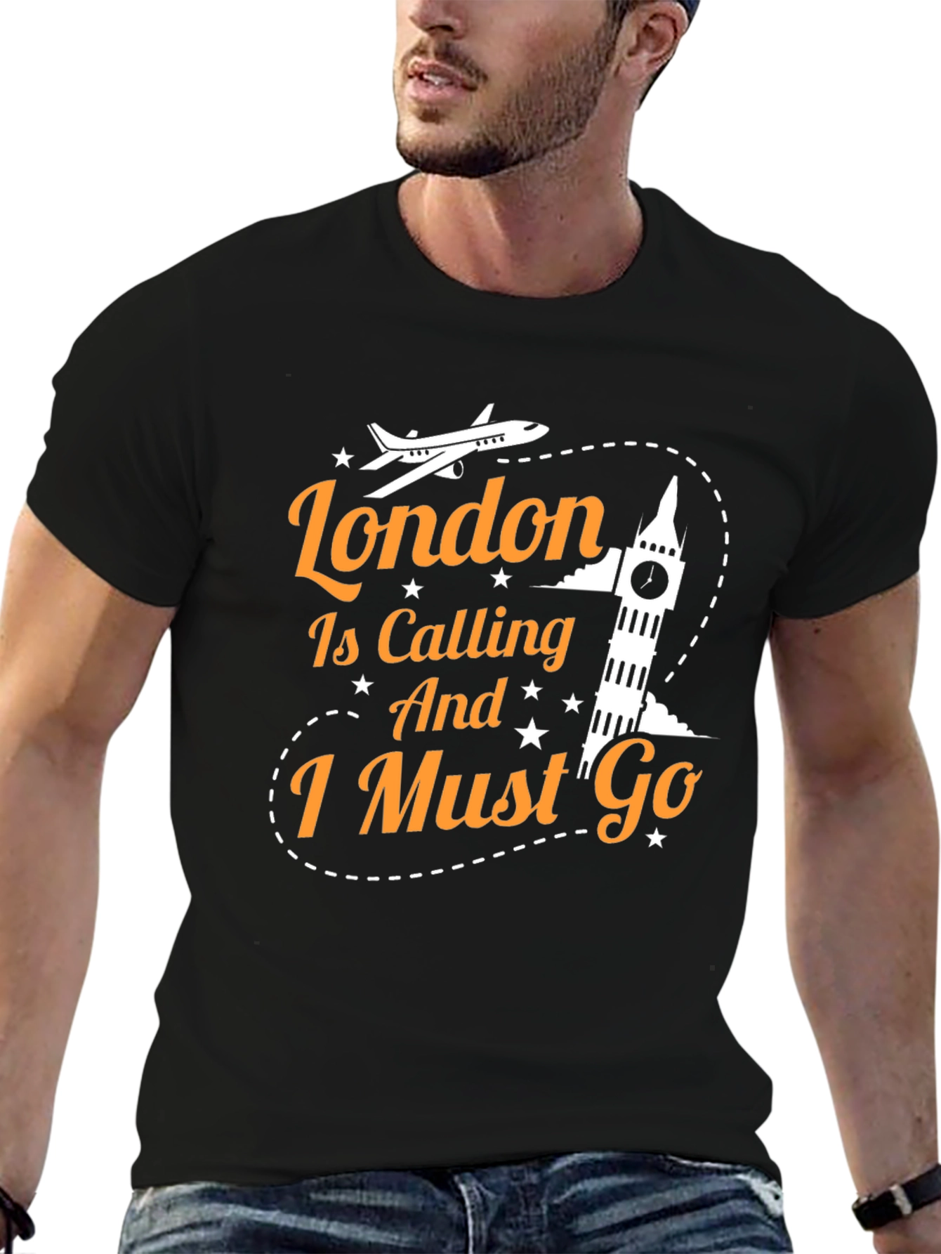 London Calling T-Shirt - Mens Travel Tee
