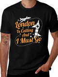London Calling T-Shirt - Mens Travel Tee