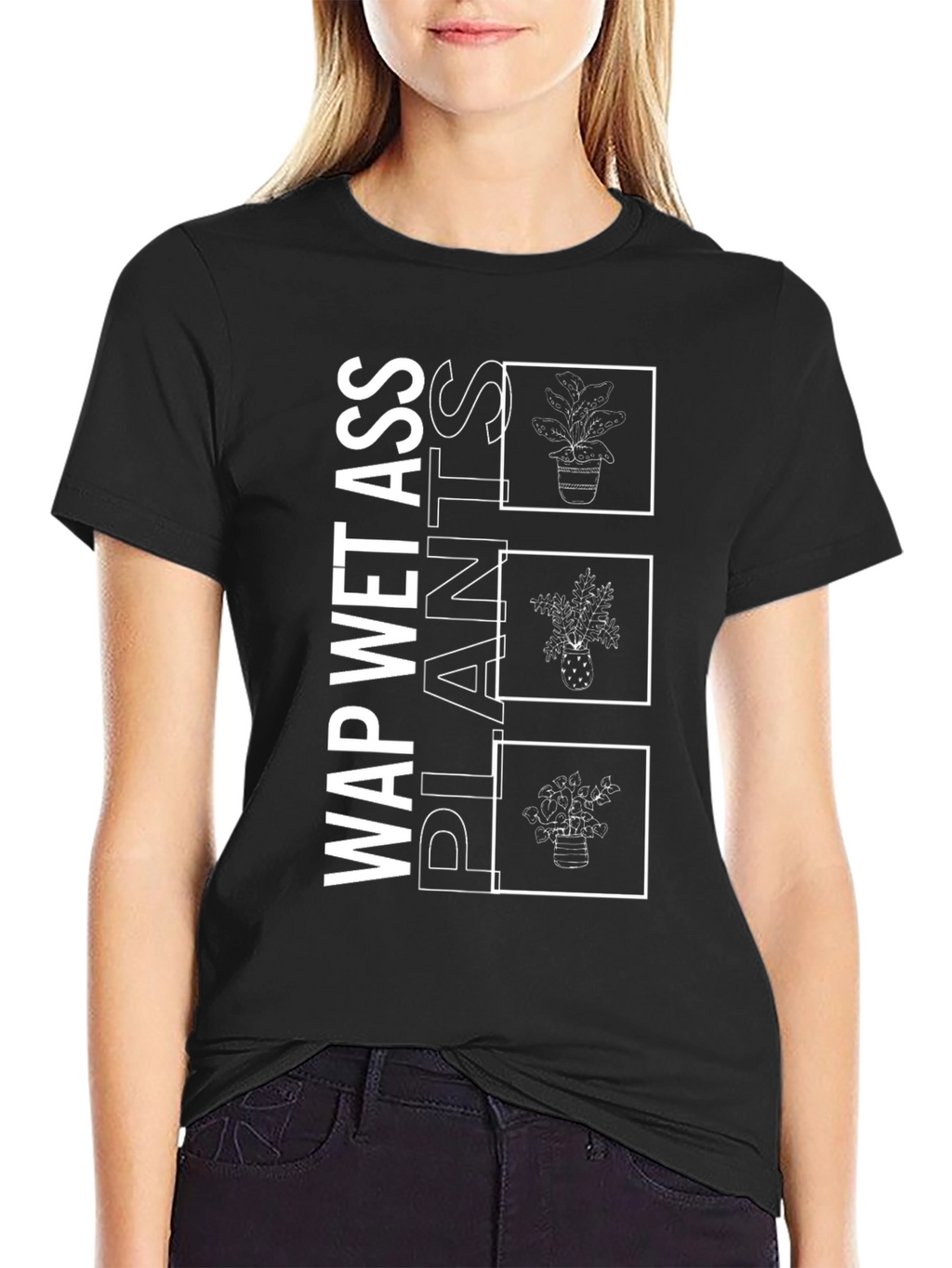 WAP Wet Ass Plants Graphic T-Shirt