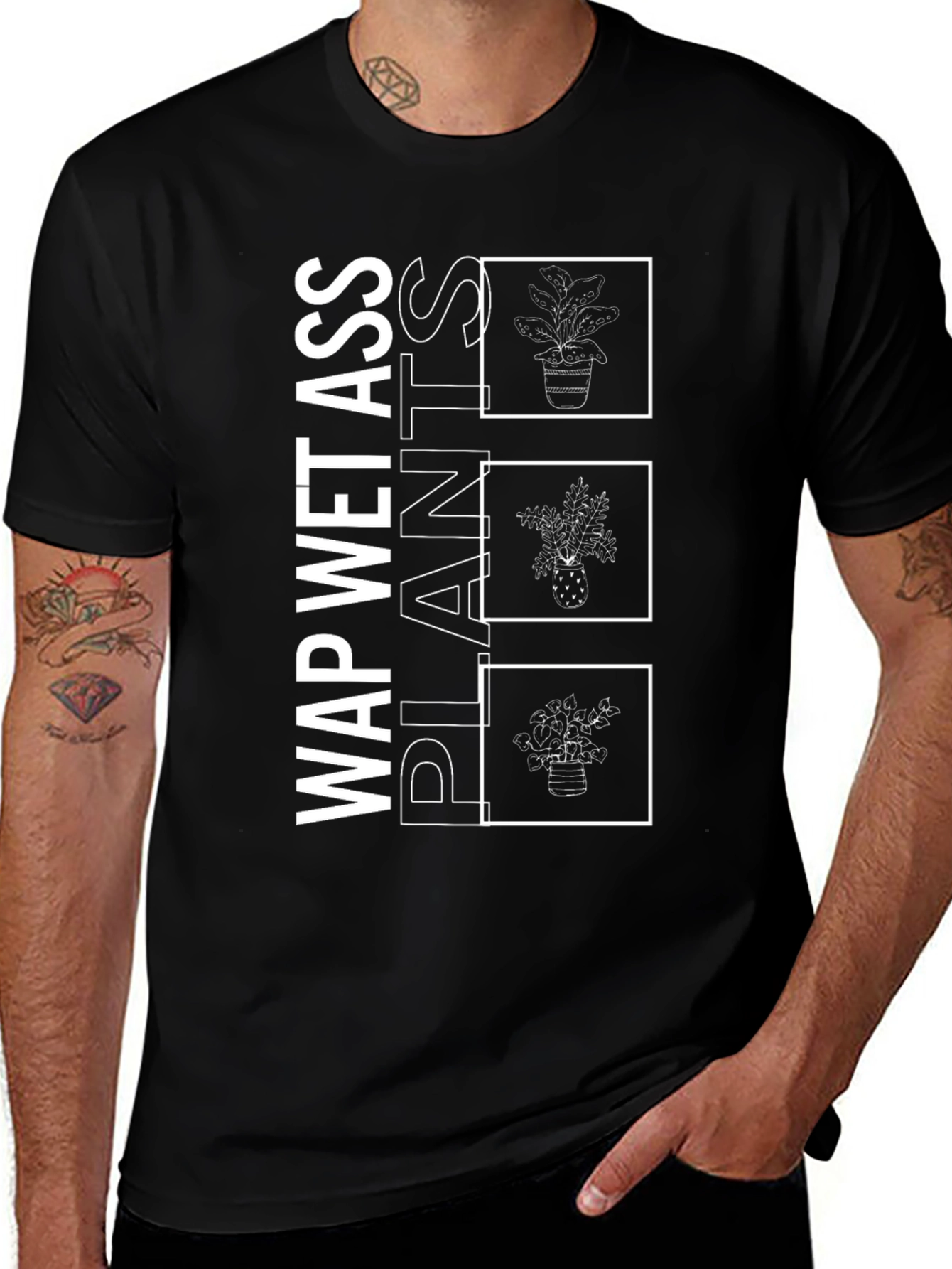 WAP Wet Ass Plants Graphic T-Shirt