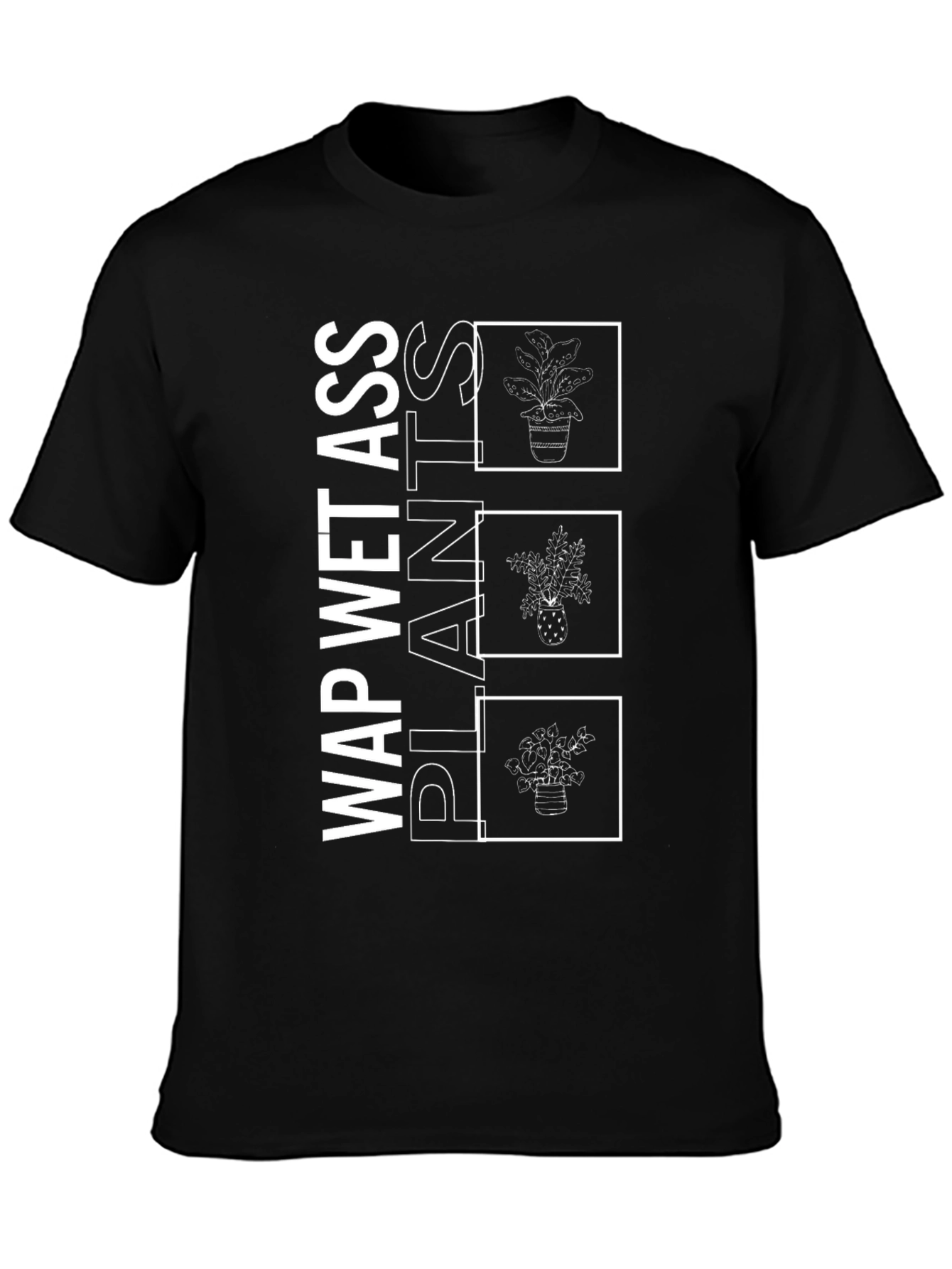 WAP Wet Ass Plants Graphic T-Shirt
