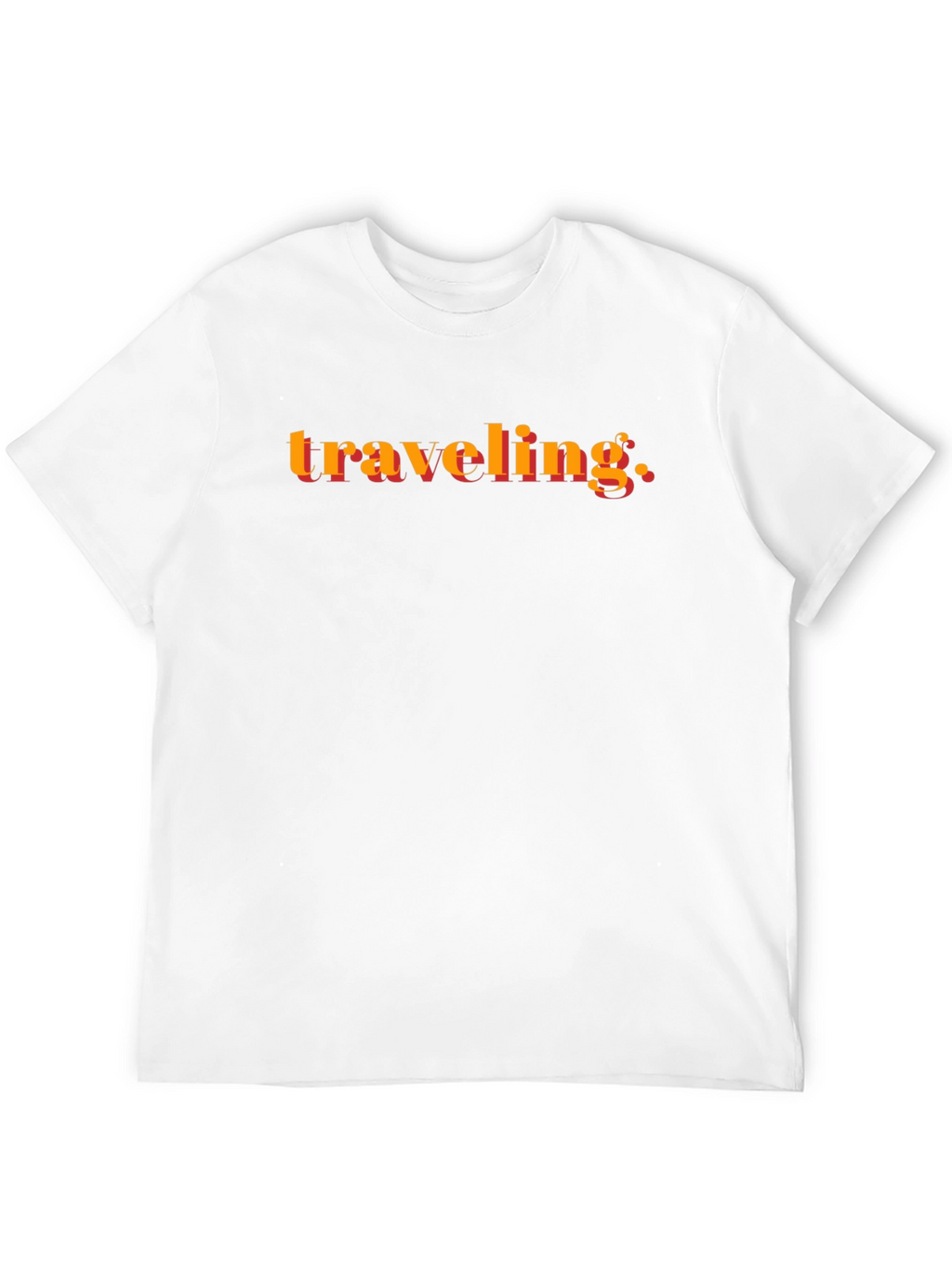 Traveling Graphic Black T-Shirt