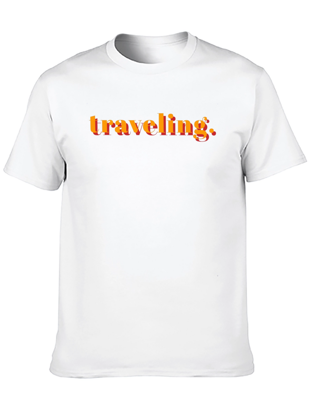 Traveling Graphic Black T-Shirt