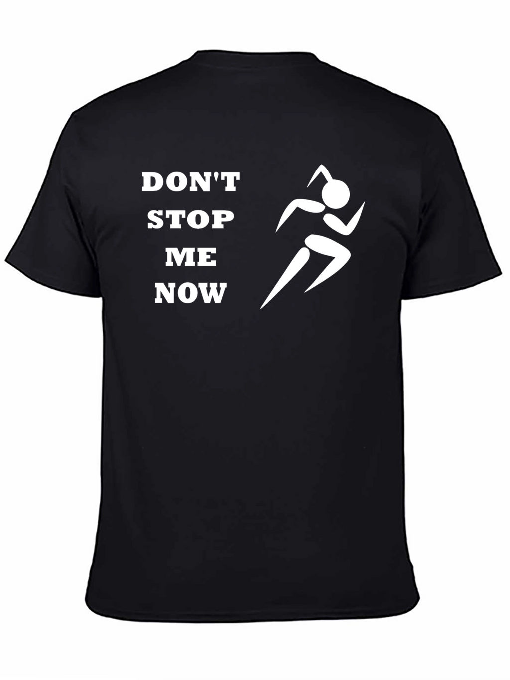 Dont Stop Me Now Graphic Tee - Black