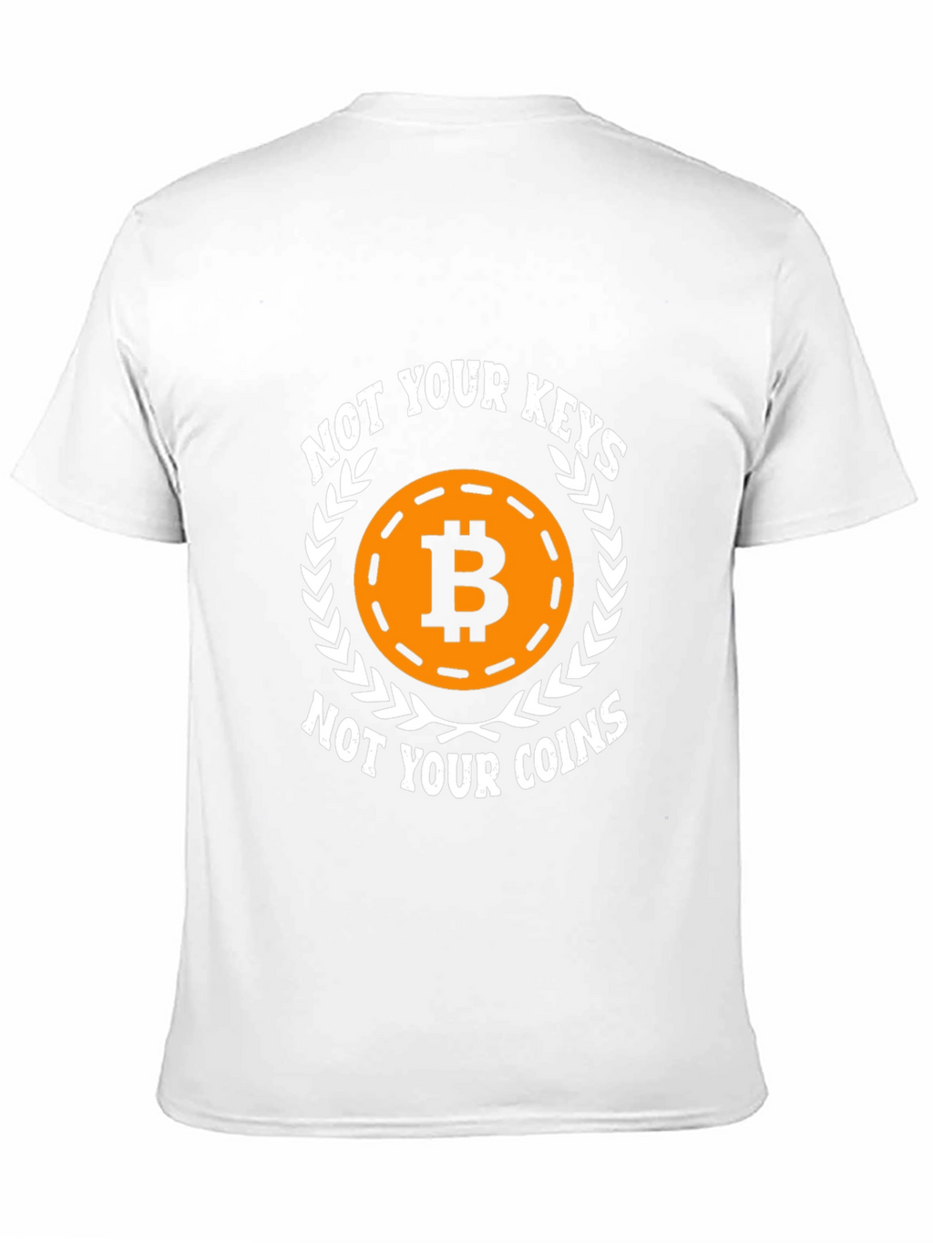 Bitcoin Keys Coins Graphic T-Shirt