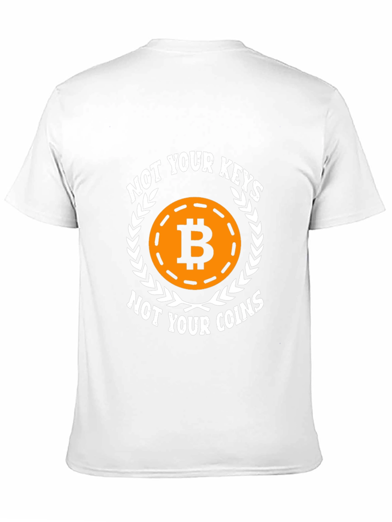 Bitcoin Keys Coins Graphic T-Shirt