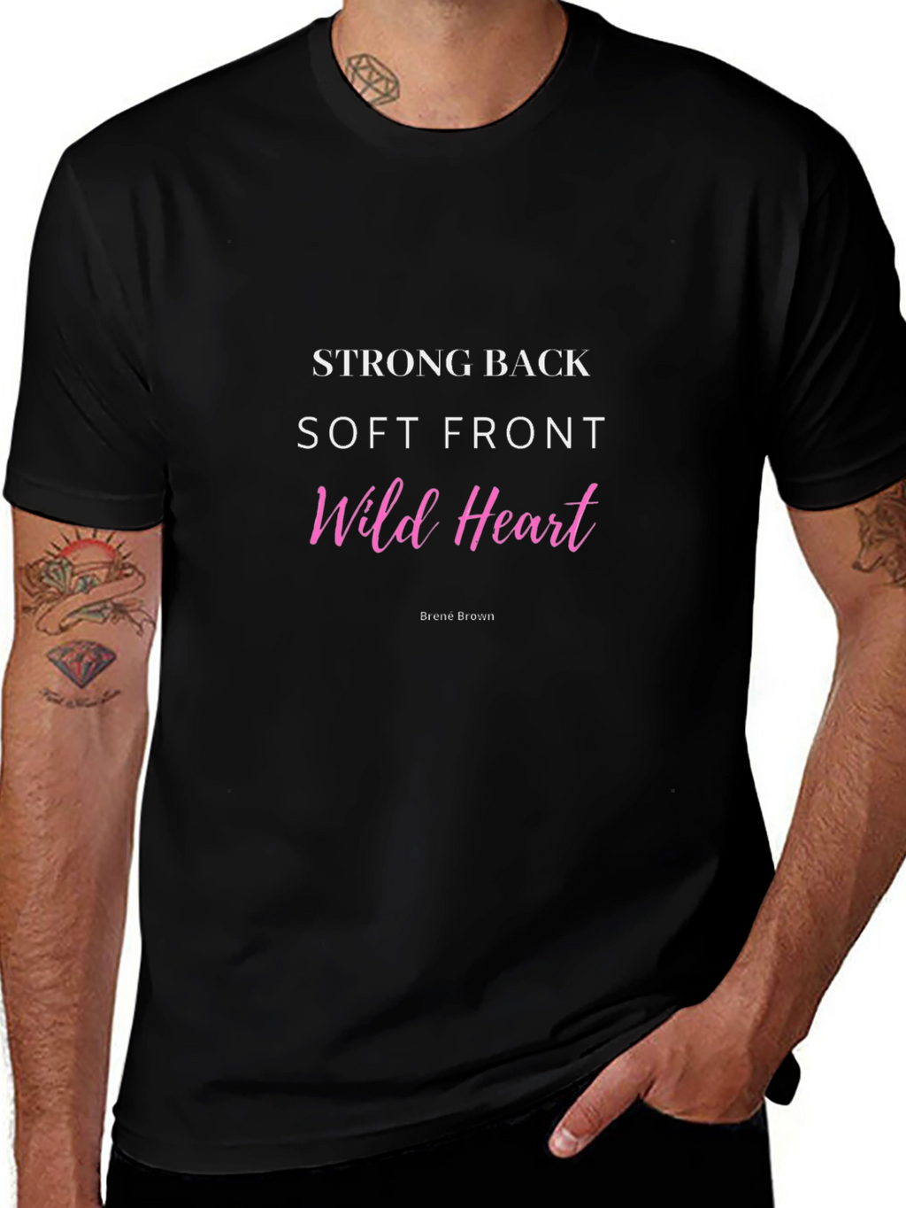 Strong Back Soft Front Wild Heart T-Shirt