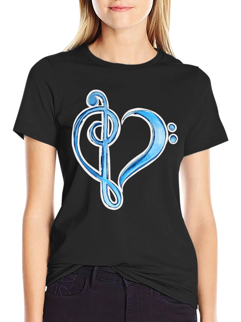 Musical Heart Graphic Tee