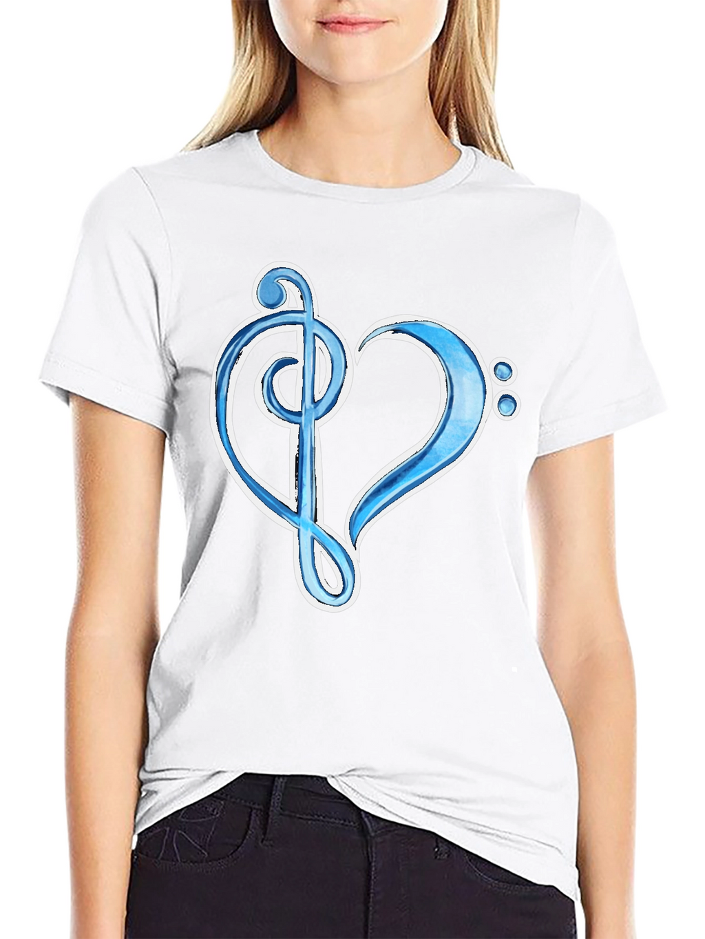 Musical Heart Graphic Tee