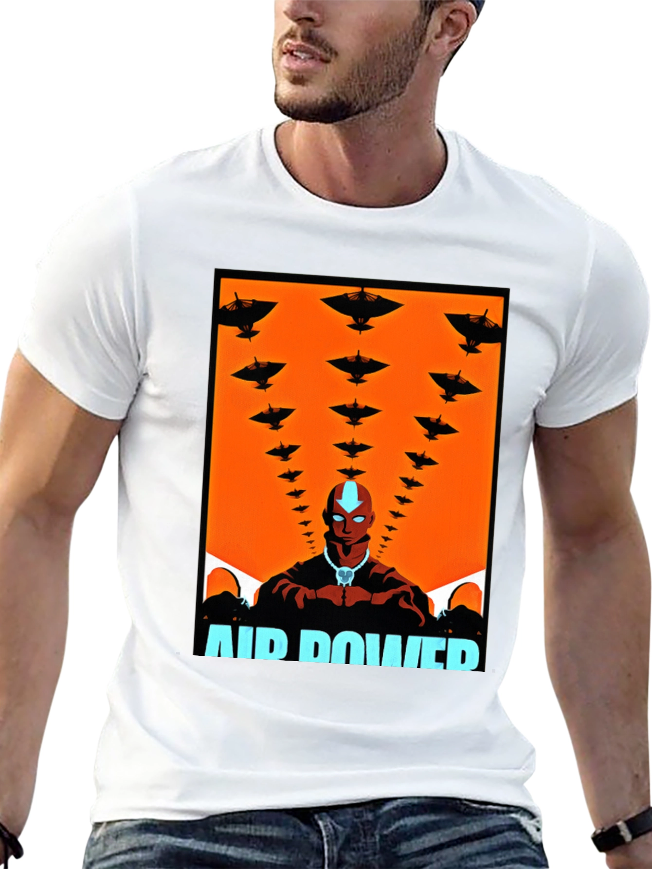 Avatar Aang Air Power T-Shirt