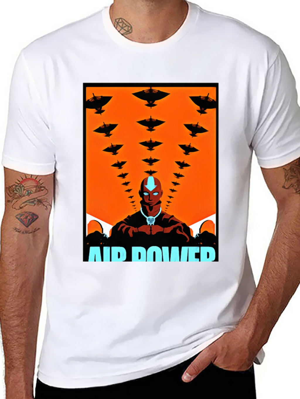 Avatar Aang Air Power T-Shirt