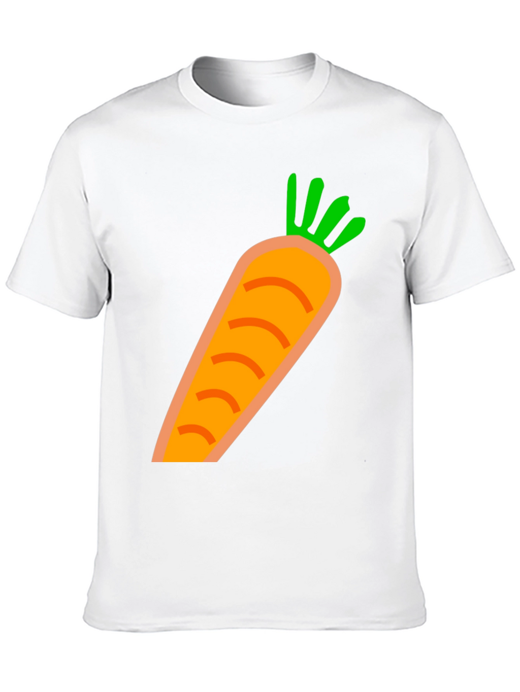 Carrot Graphic Tee - Fun & Casual Style
