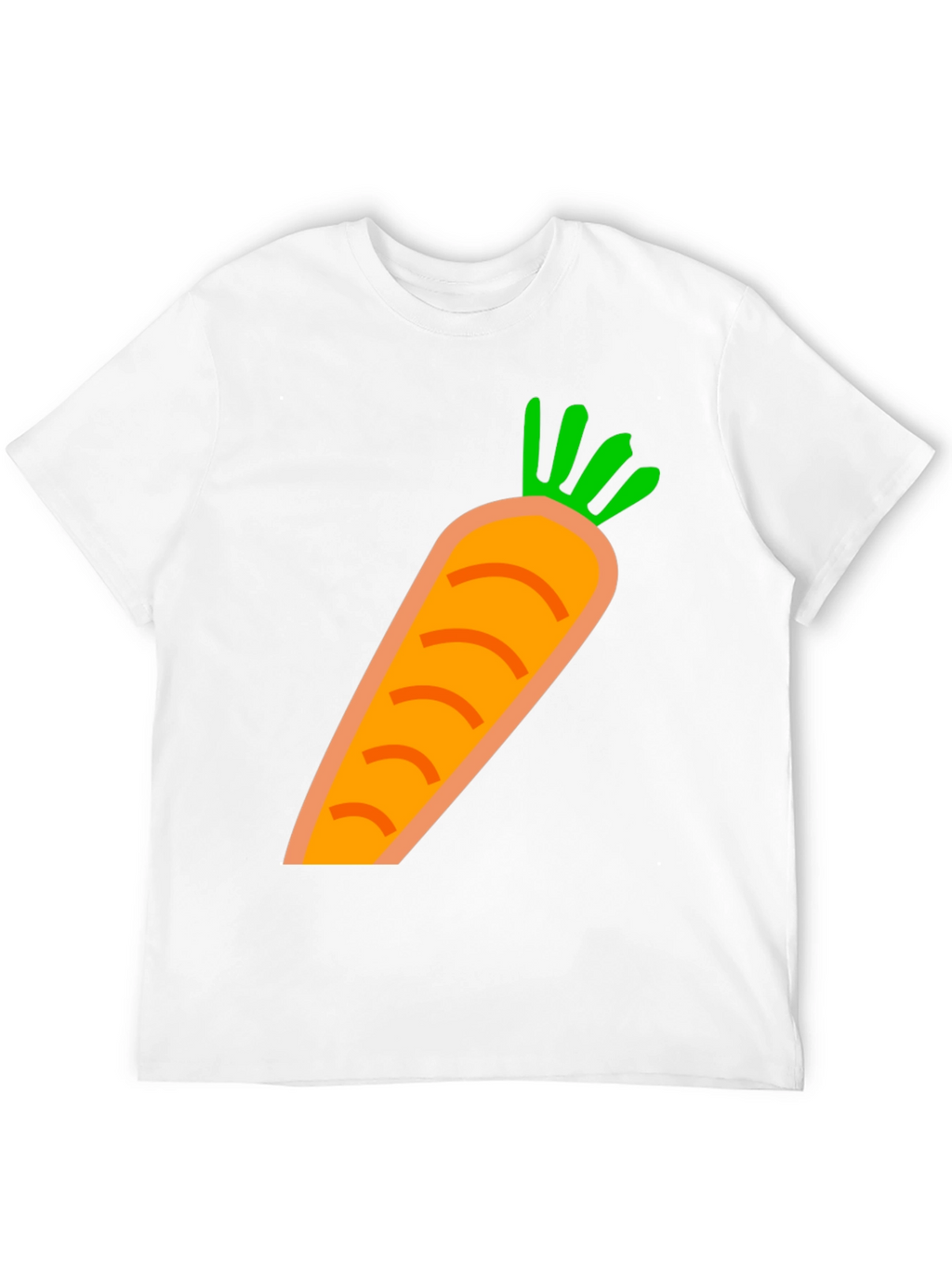 Carrot Graphic Tee - Fun & Casual Style