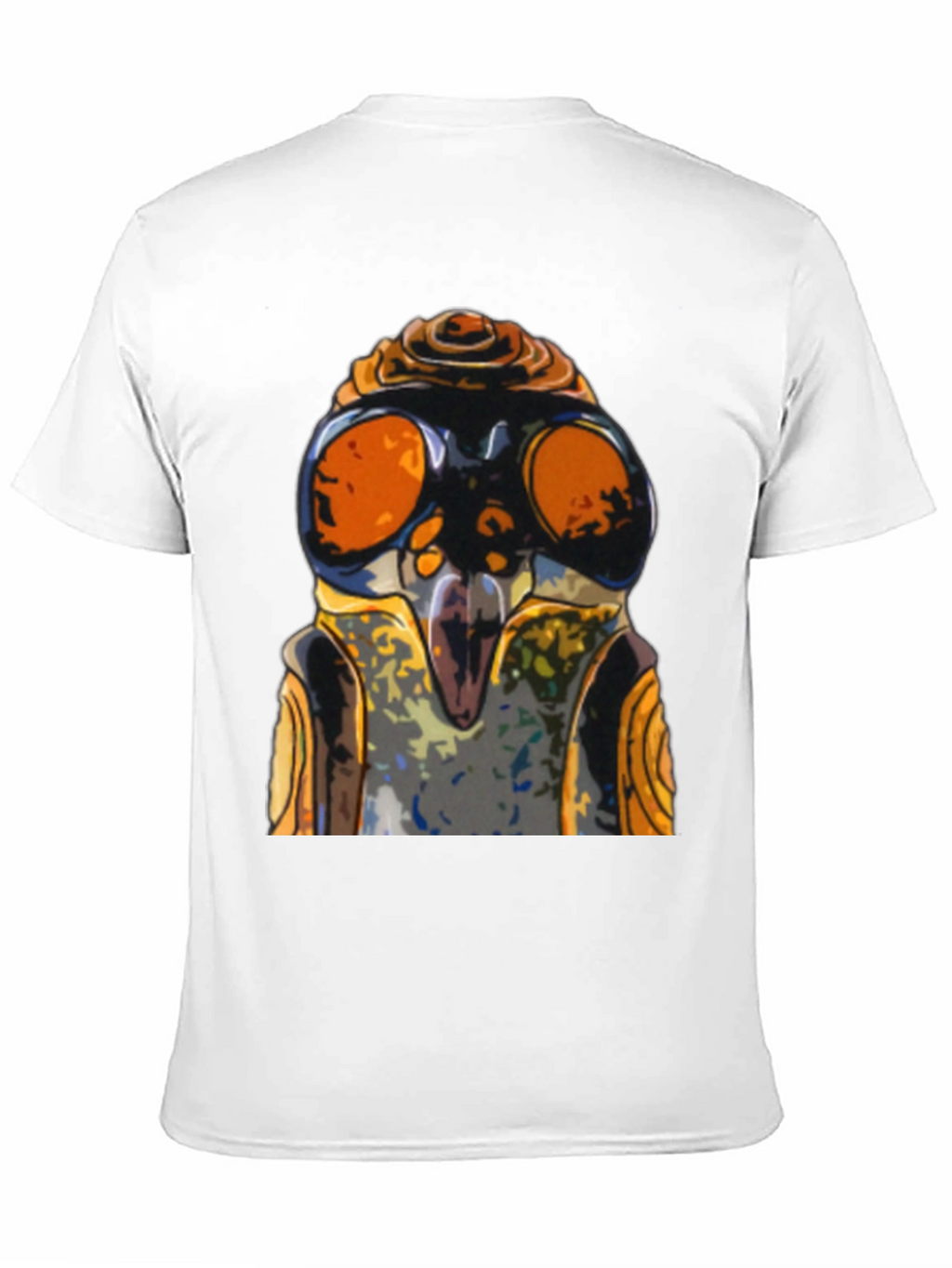 Cool Robot Face Graphic T-Shirt