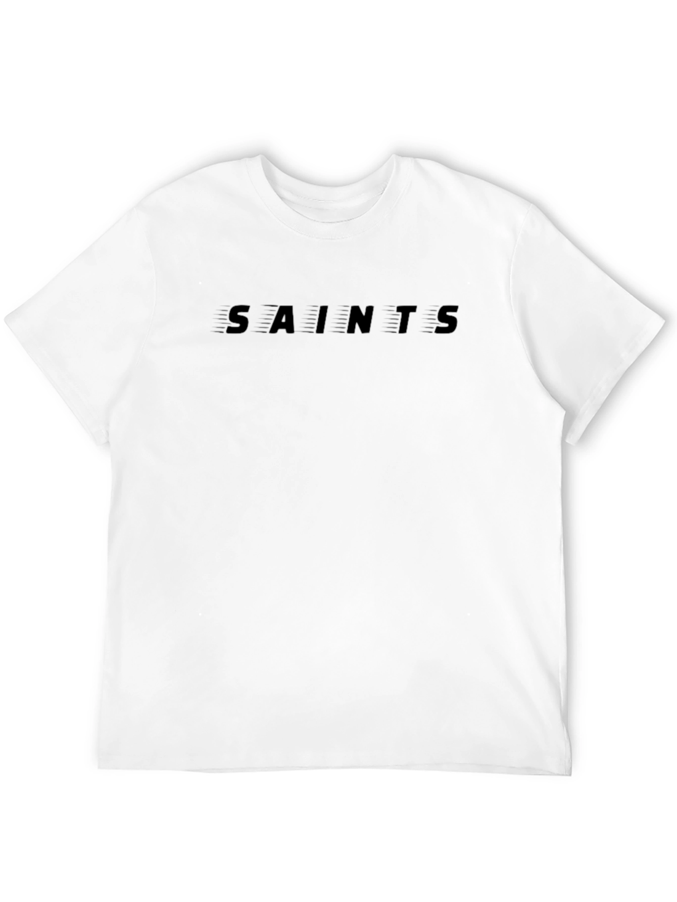 Mens Black Saints Graphic Tee