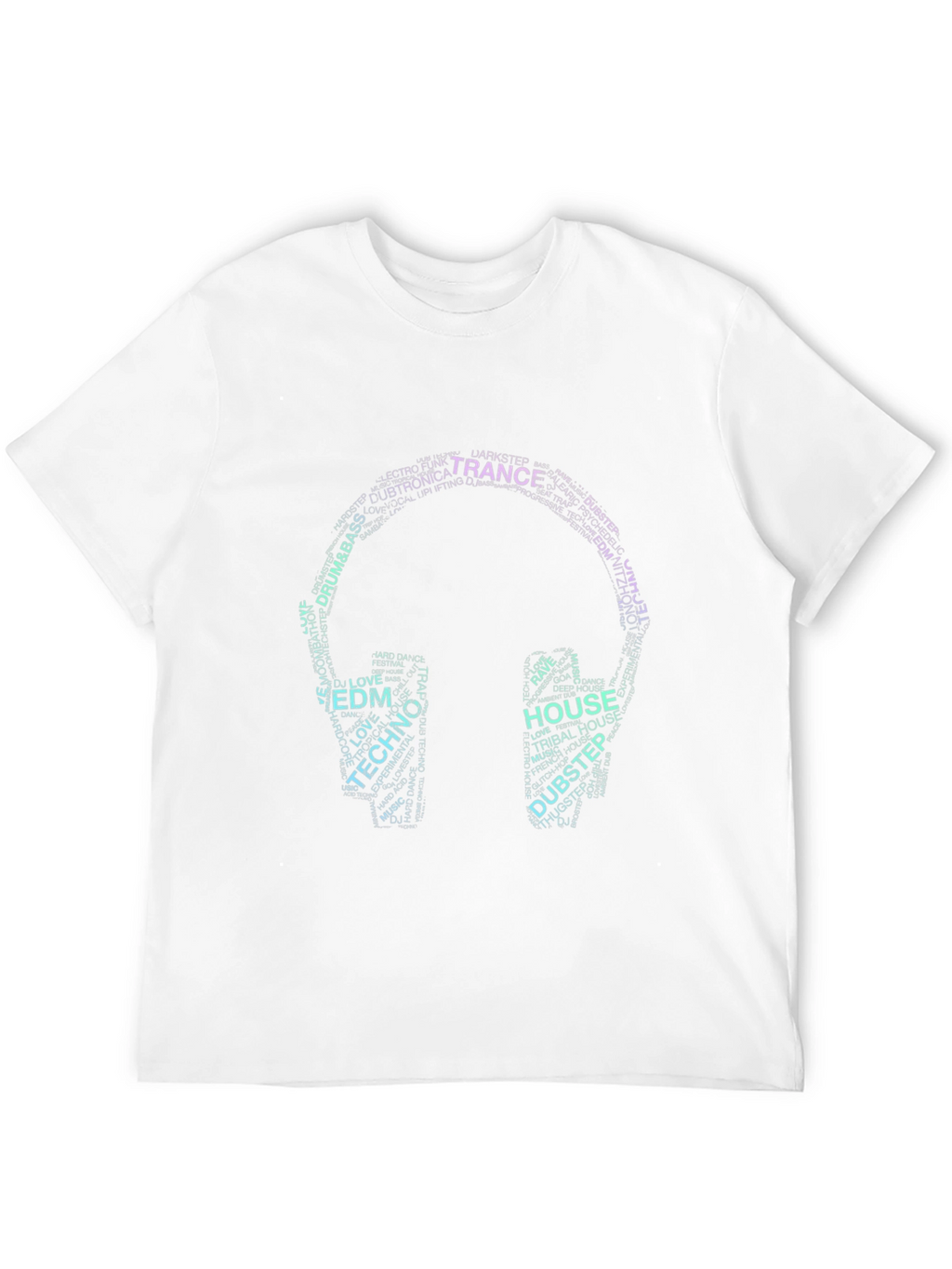 Trance Music Word Art T-Shirt