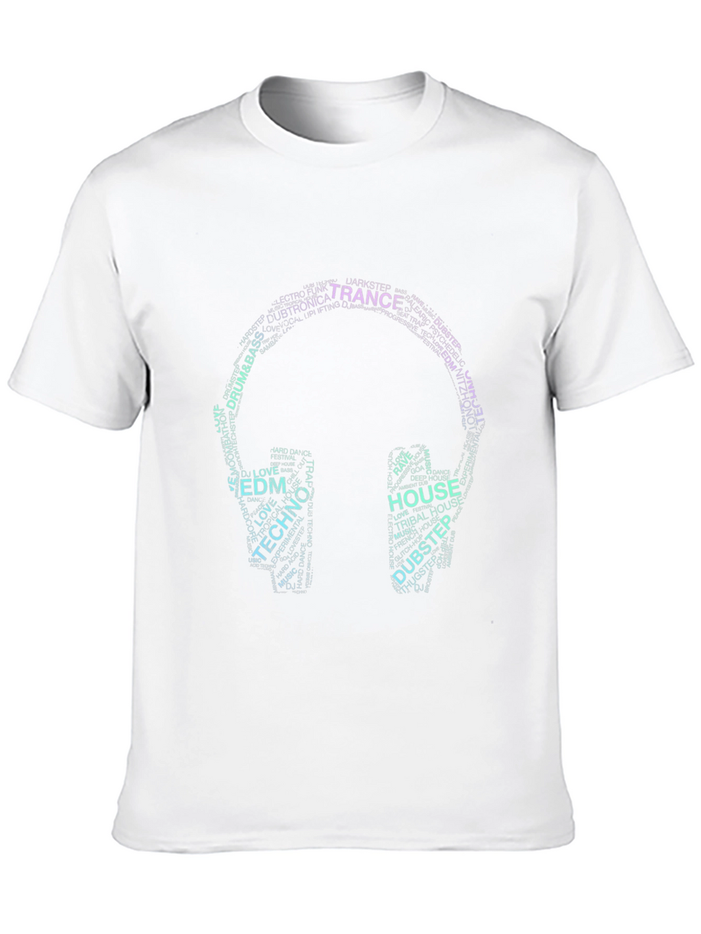 Trance Music Word Art T-Shirt