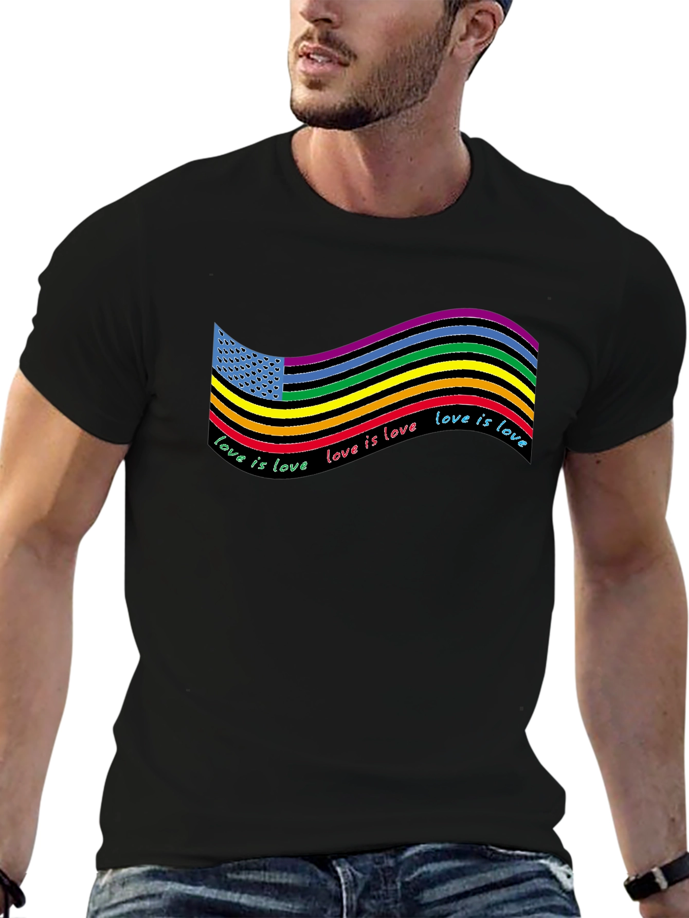 Love is Love American Pride T-Shirt