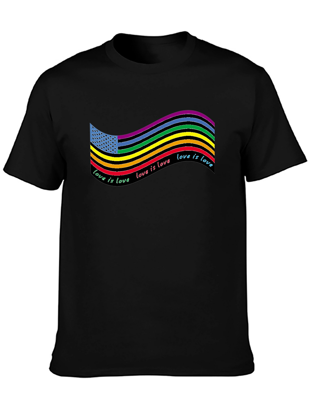Love is Love American Pride T-Shirt