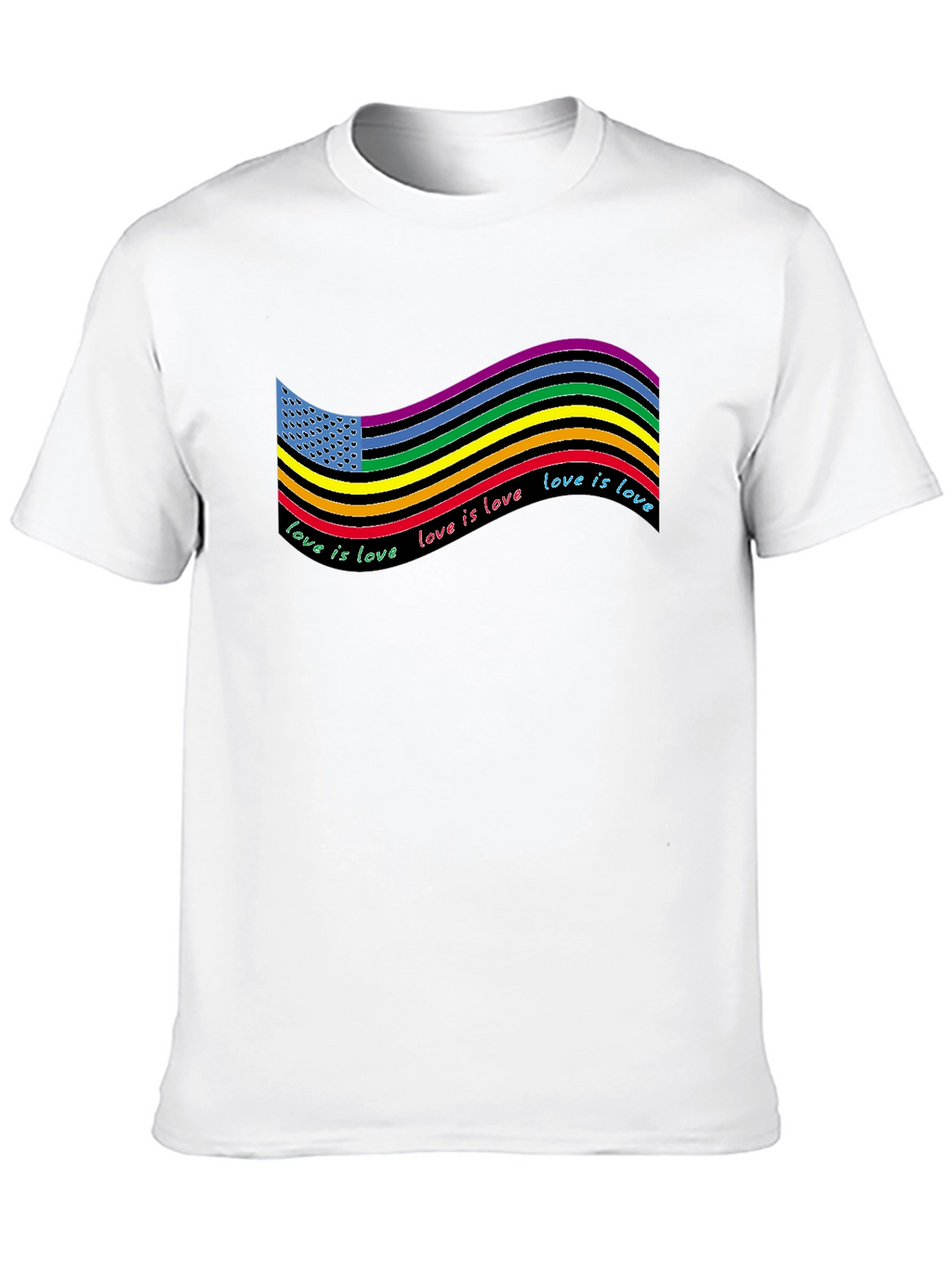 Love is Love American Pride T-Shirt