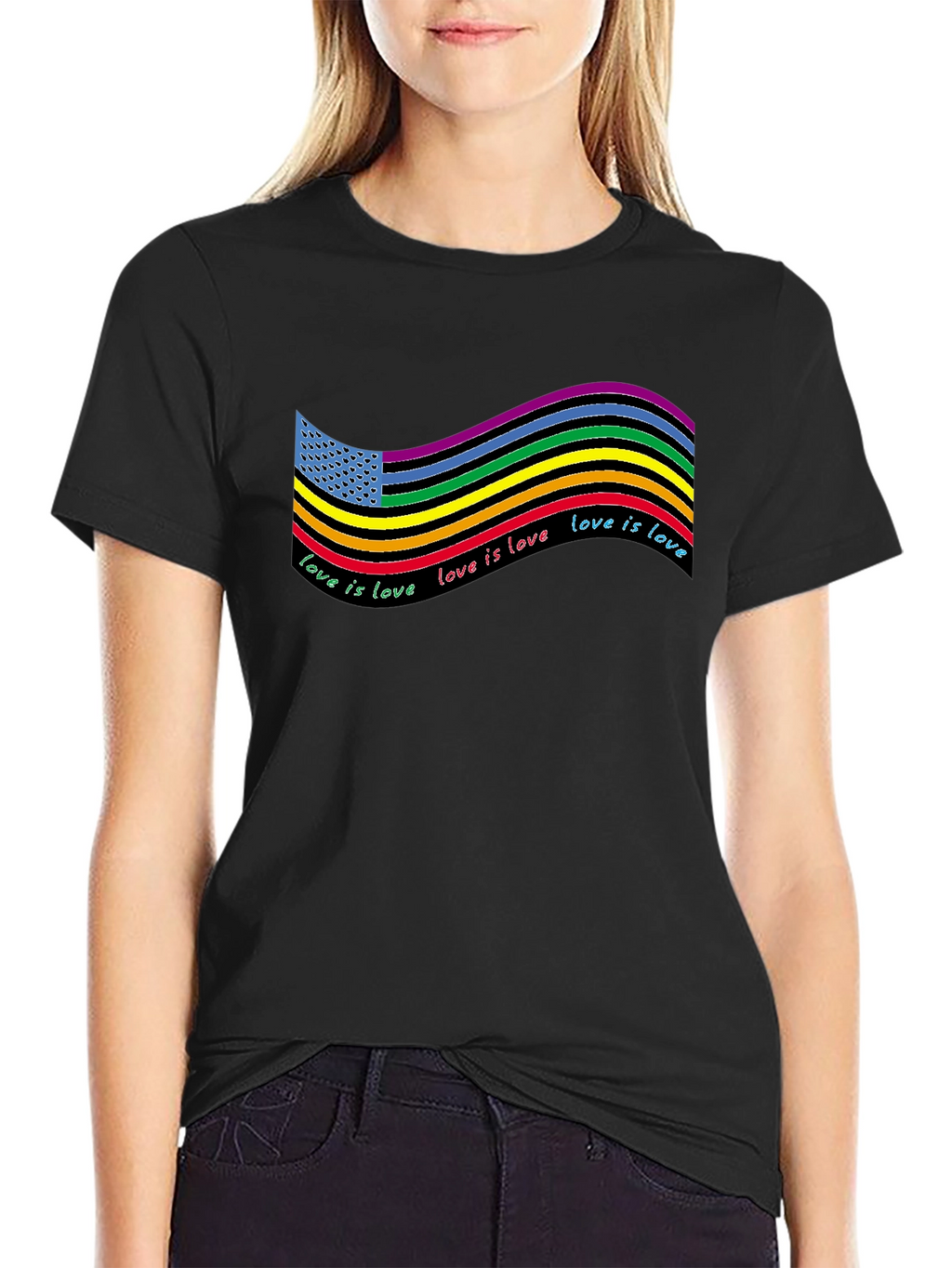 Love is Love American Pride T-Shirt