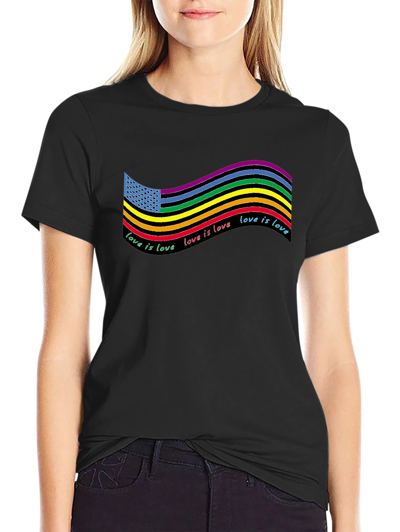 Love is Love American Pride T-Shirt