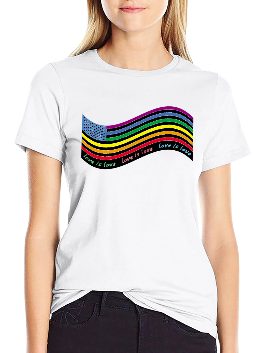 Love is Love American Pride T-Shirt