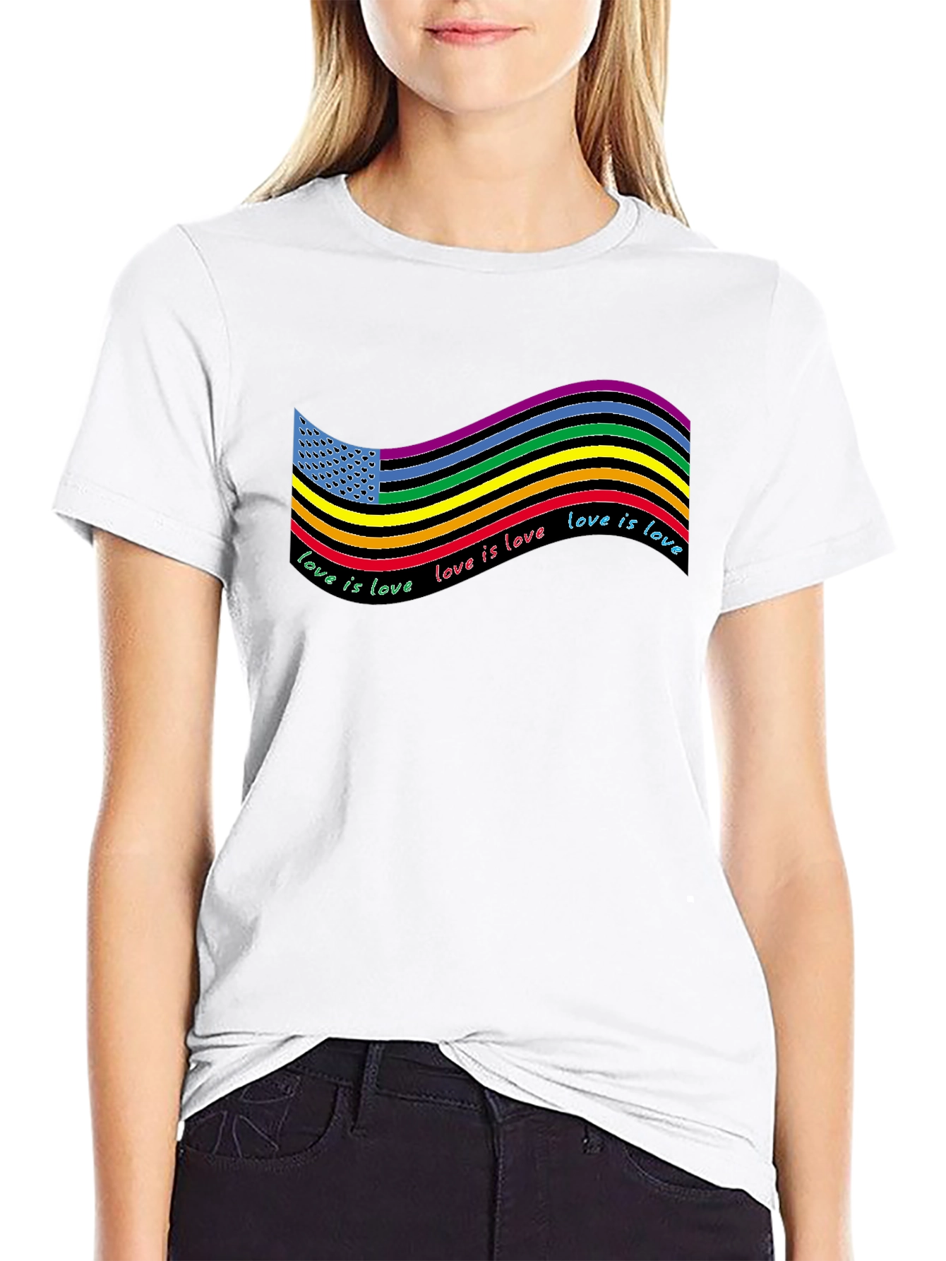 Love is Love American Pride T-Shirt