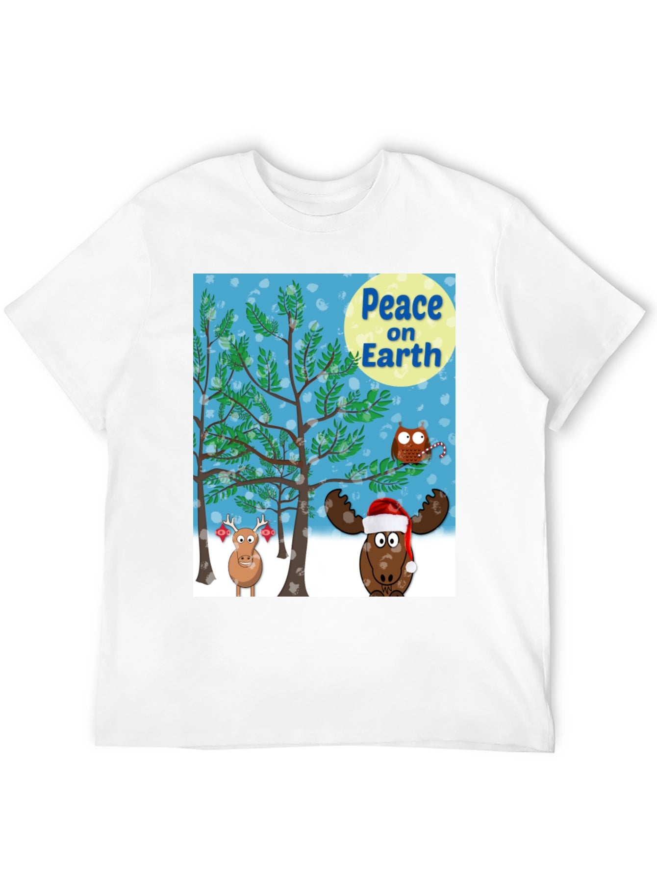Peace on Earth Holiday Tee