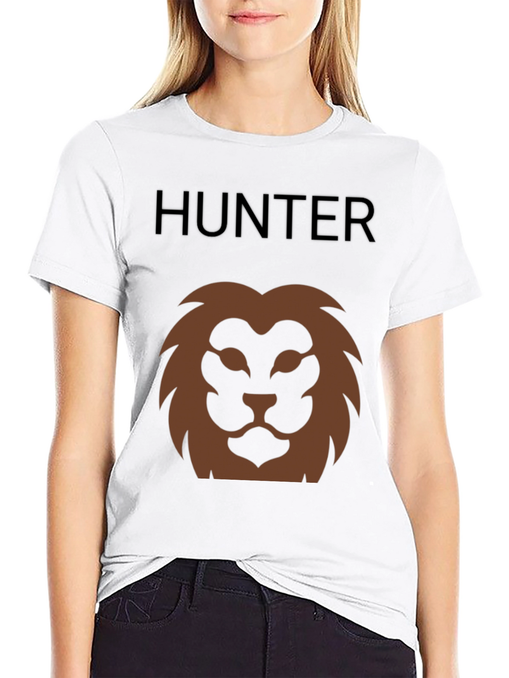 Hunter Lion Graphic Tee - Mens Black T-Shirt