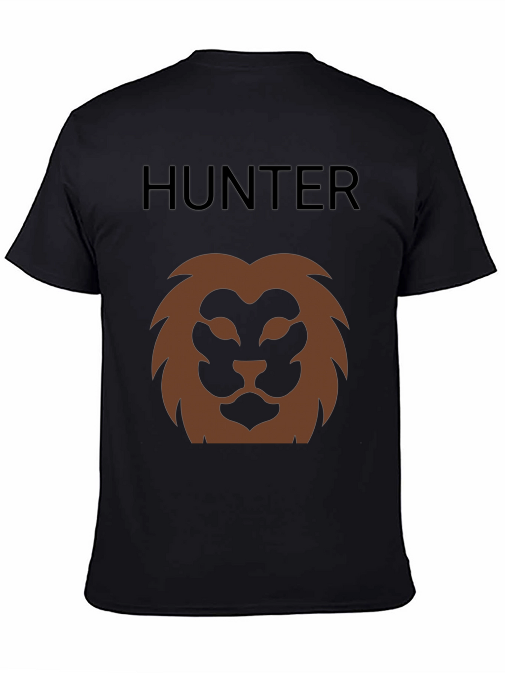 Hunter Lion Graphic Tee - Mens Black T-Shirt