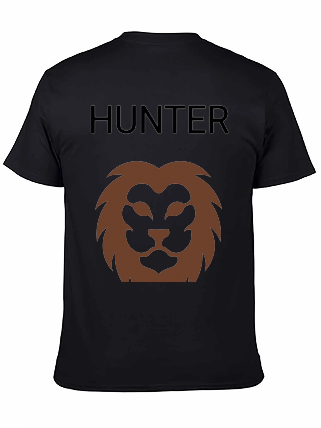 Hunter Lion Graphic Tee - Mens Black T-Shirt