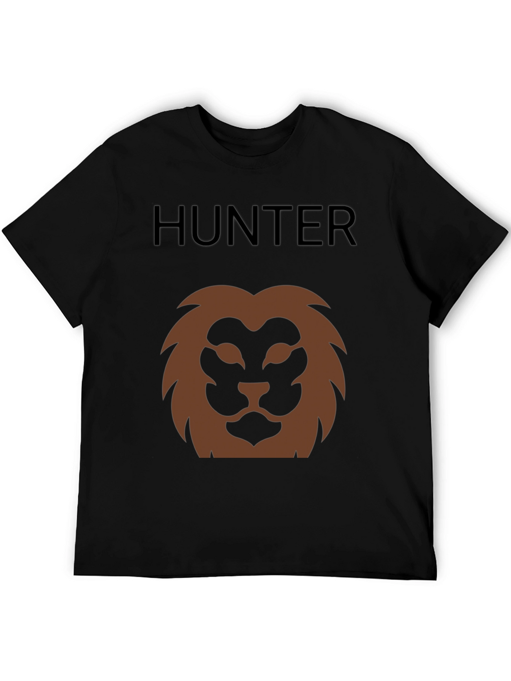 Hunter Lion Graphic Tee - Mens Black T-Shirt