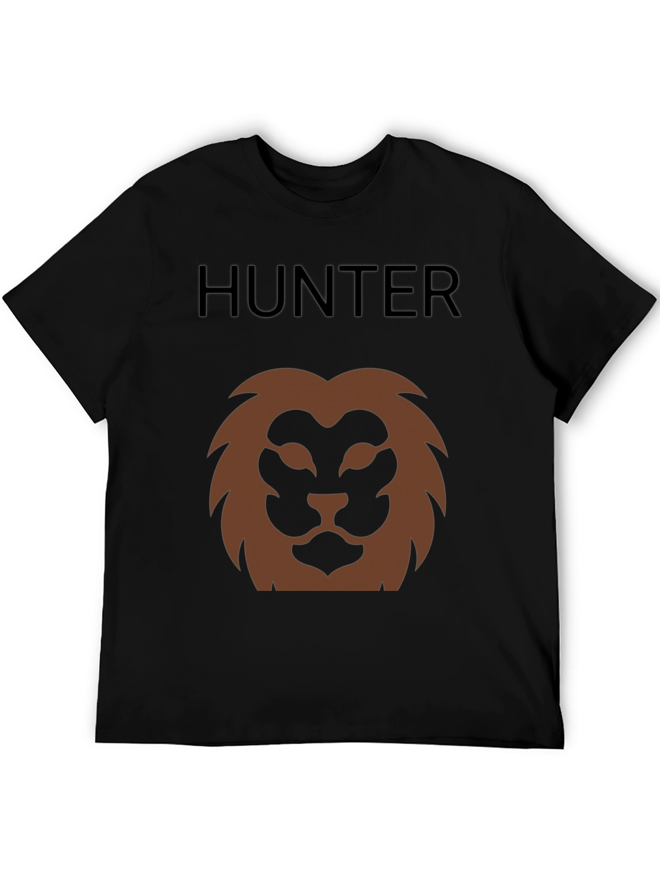 Hunter Lion Graphic Tee - Mens Black T-Shirt