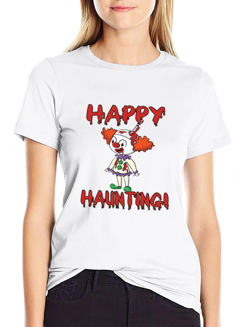 Happy Haunting Clown T-Shirt