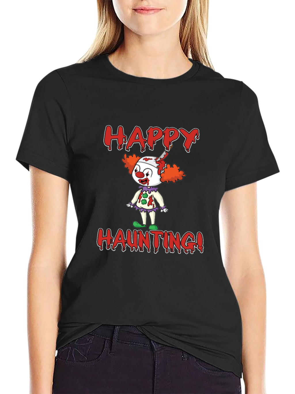 Happy Haunting Clown T-Shirt