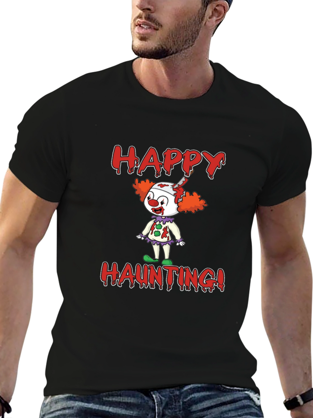Happy Haunting Clown T-Shirt