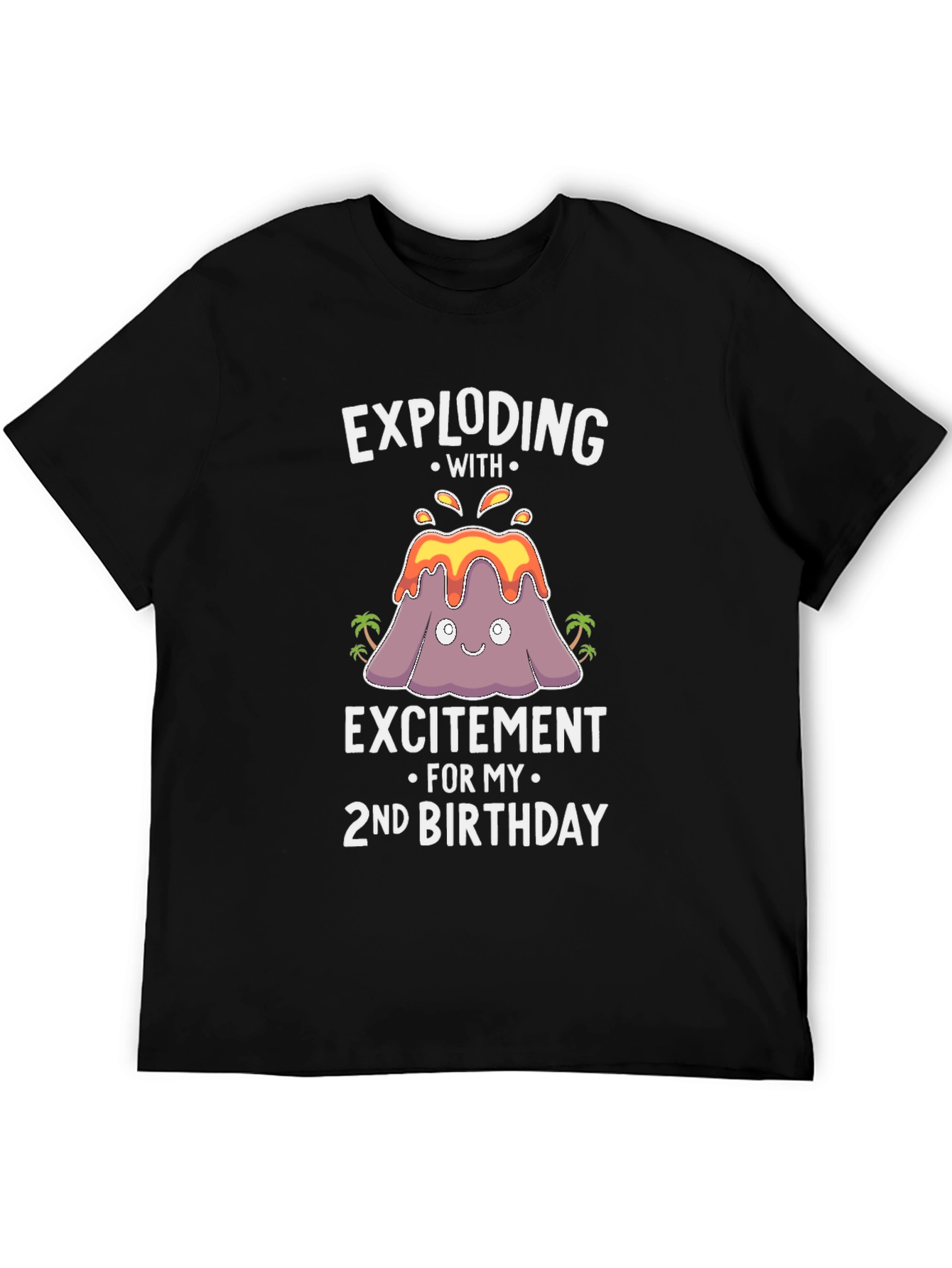 Exploding with Excitement 2nd Birthday T-Shirt