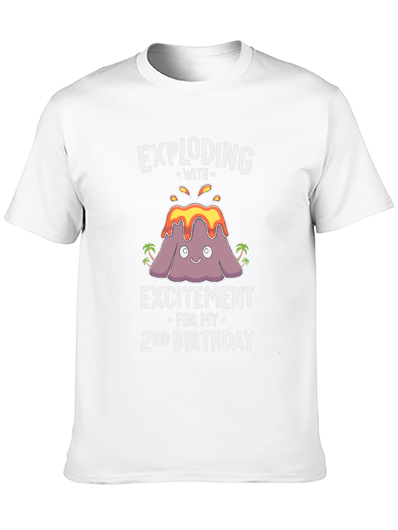 Exploding with Excitement 2nd Birthday T-Shirt