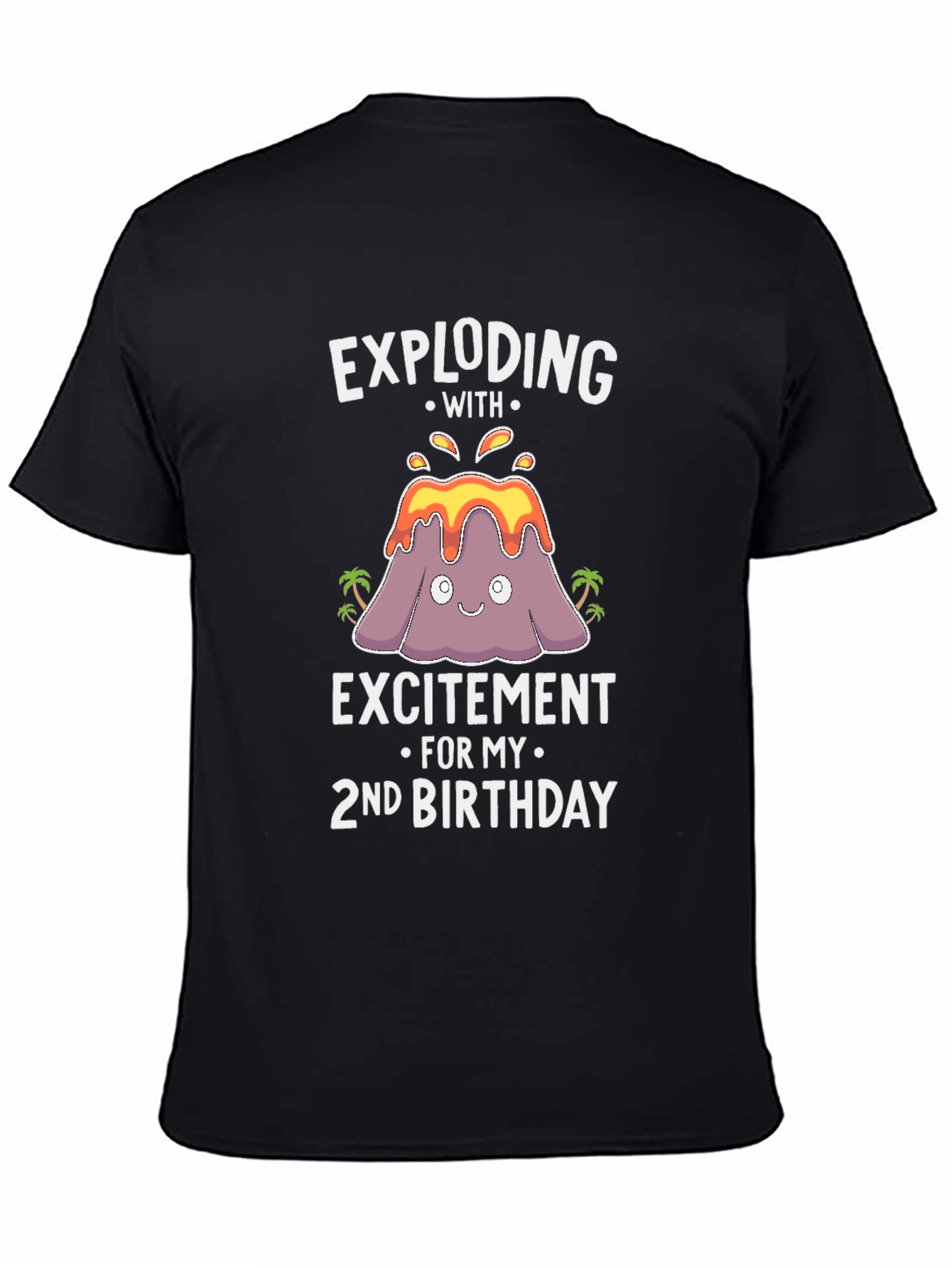 Exploding with Excitement 2nd Birthday T-Shirt