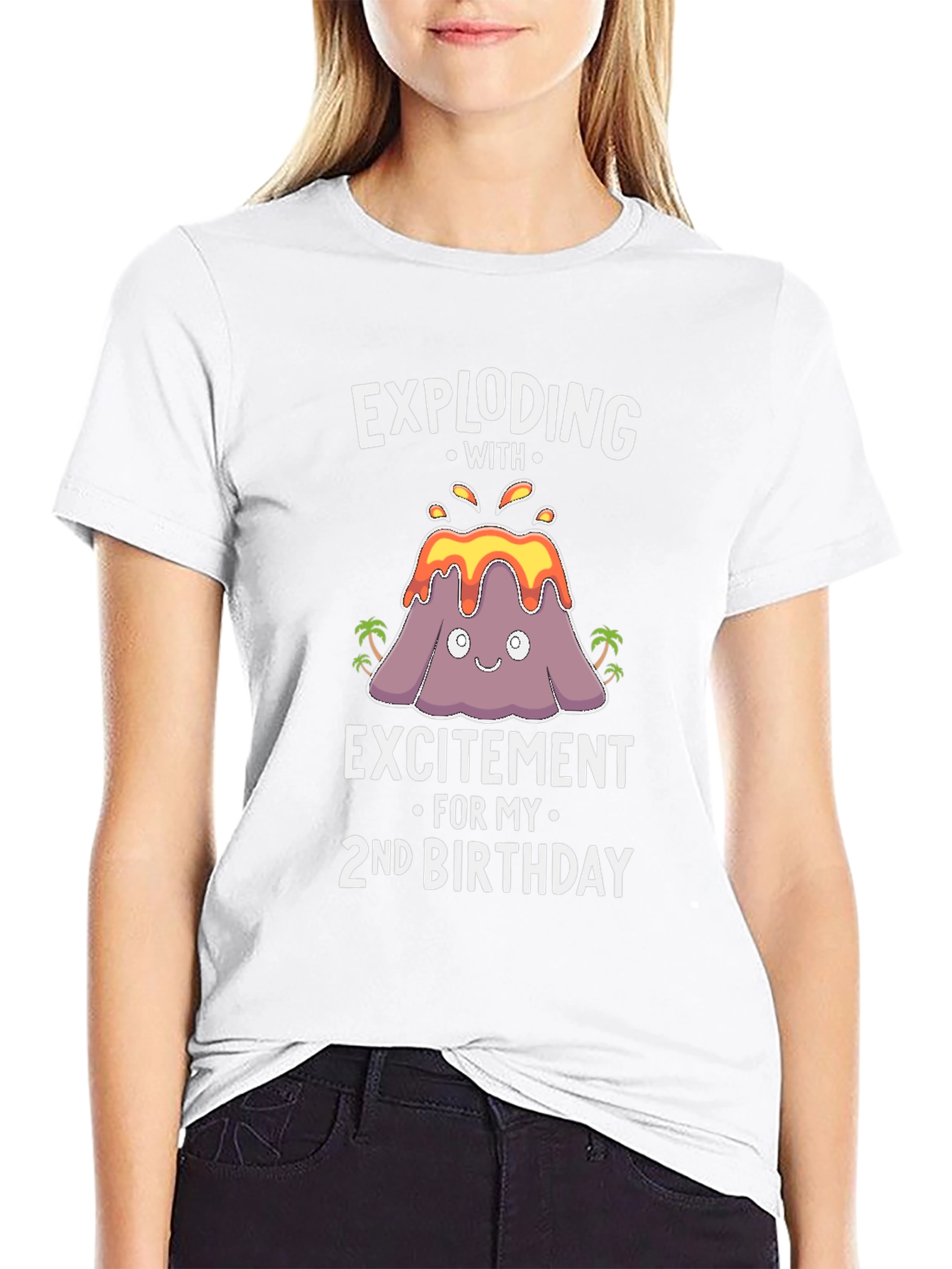 Exploding with Excitement 2nd Birthday T-Shirt